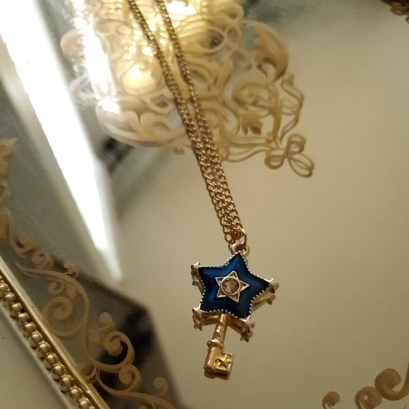 💫💙Starry night star key necklace - Picture 7 of 7